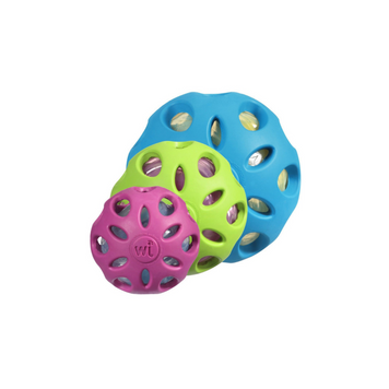 Хрусткий м'яч сіточкою Crackle Heads от JW Pet - S 3859 фото