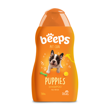 Шампунь для цуценят BEEPS PUPPIES з молочним протеїном та ароматом дитячої присипки, 502 мл 7677 фото