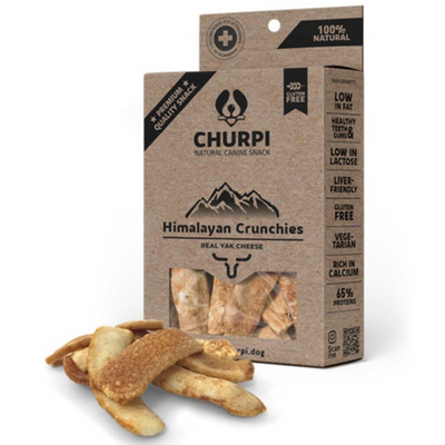 Ласощі для собак Crunchies з гімалайського сиру Churpi (повітряні снеки, 70 гр) 7729 фото