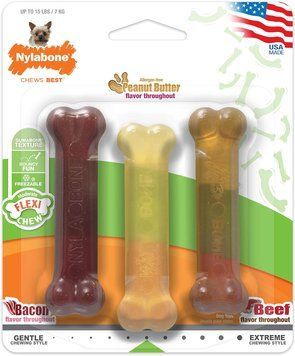 Набір жувальних кісток Nylabone Original Bone Flexi Chew