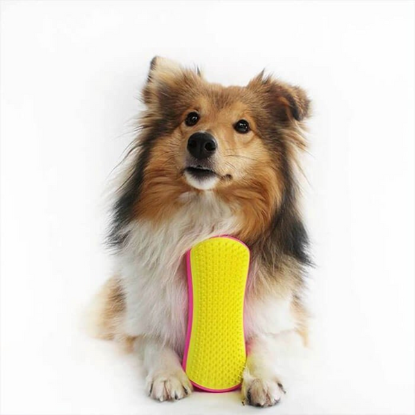 Щітка для розплутування шерсті собаки Pet Teezer Detangling&Grooming - синій/чорний 7033 фото
