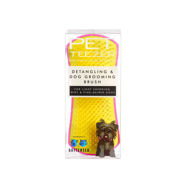 Щітка для розплутування шерсті собаки Pet Teezer Detangling&Grooming - синій/чорний 7033 фото
