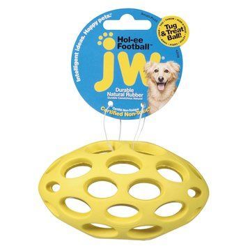 М'яч сіткою регбі Hol-ee Roller Ball від JW Pet - S 3799 фото
