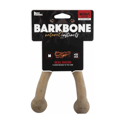 Жувальна кістка Pet Qwerks Wishbone зі смаком бекону - S 7276 фото