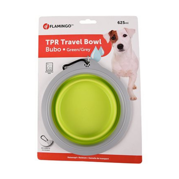 Складна миска з карабіном Flamingo Travel Bowl Bubo 625 мл. 7458 фото